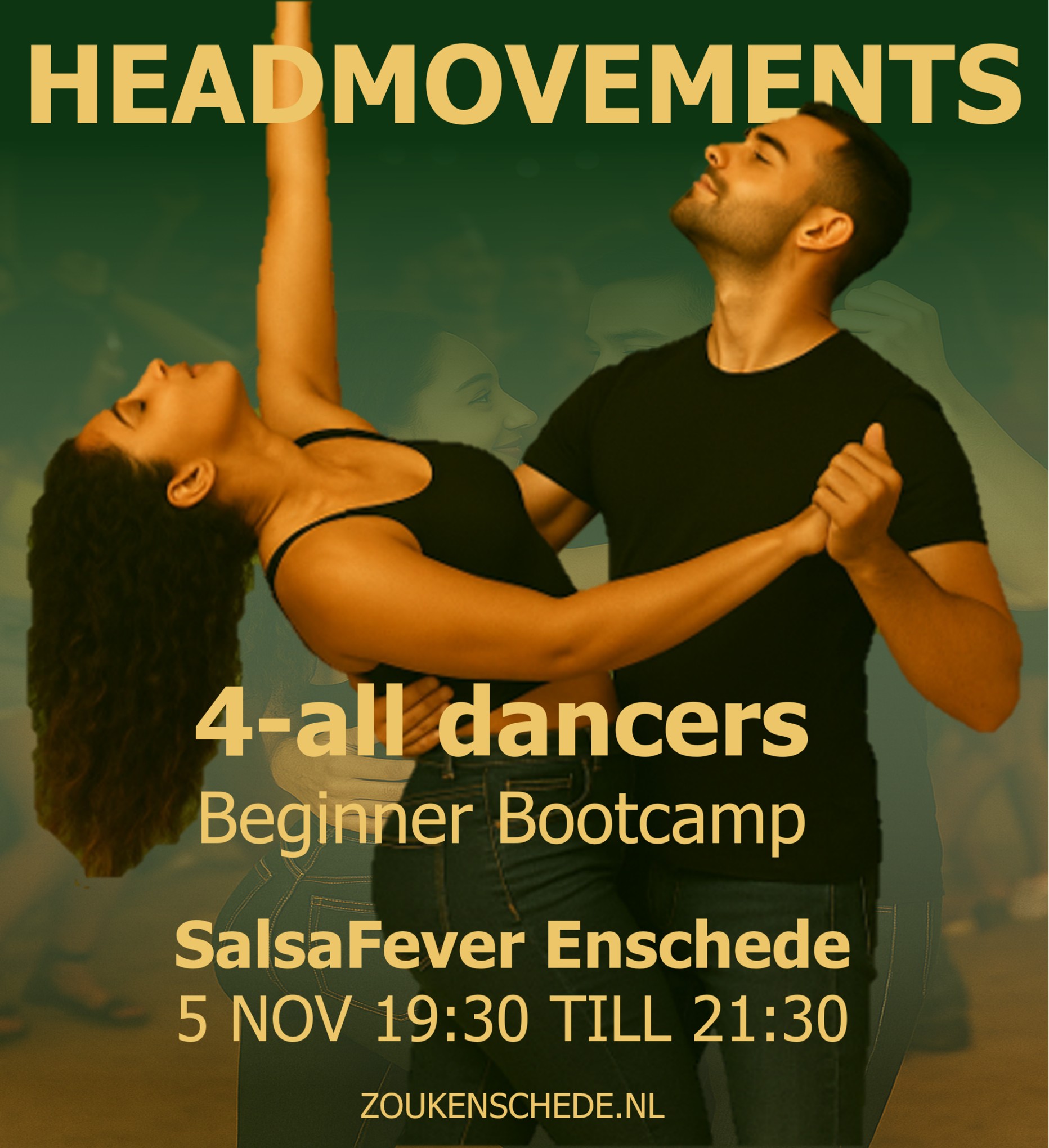 Brazilian Zouk Enschede Headmovements Bootcamp