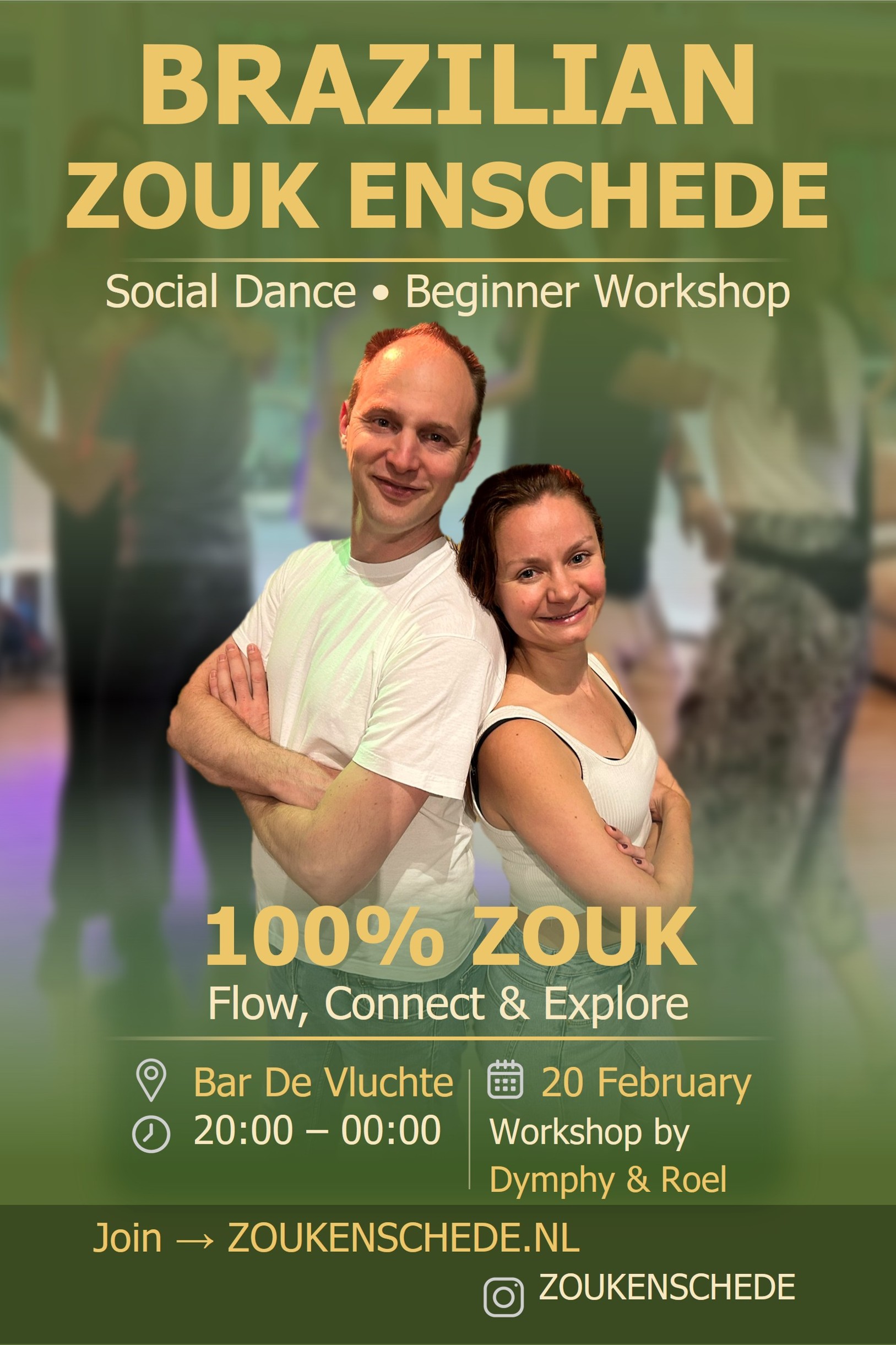Braziliaanse Zouk Enschede Social Februari