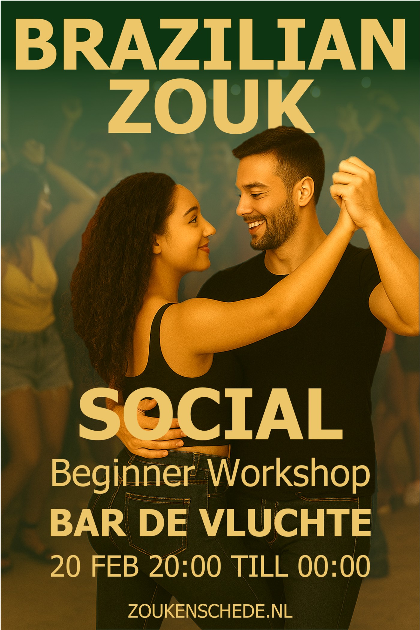 Brazilian Zouk Enschede Social and Workshop FEB