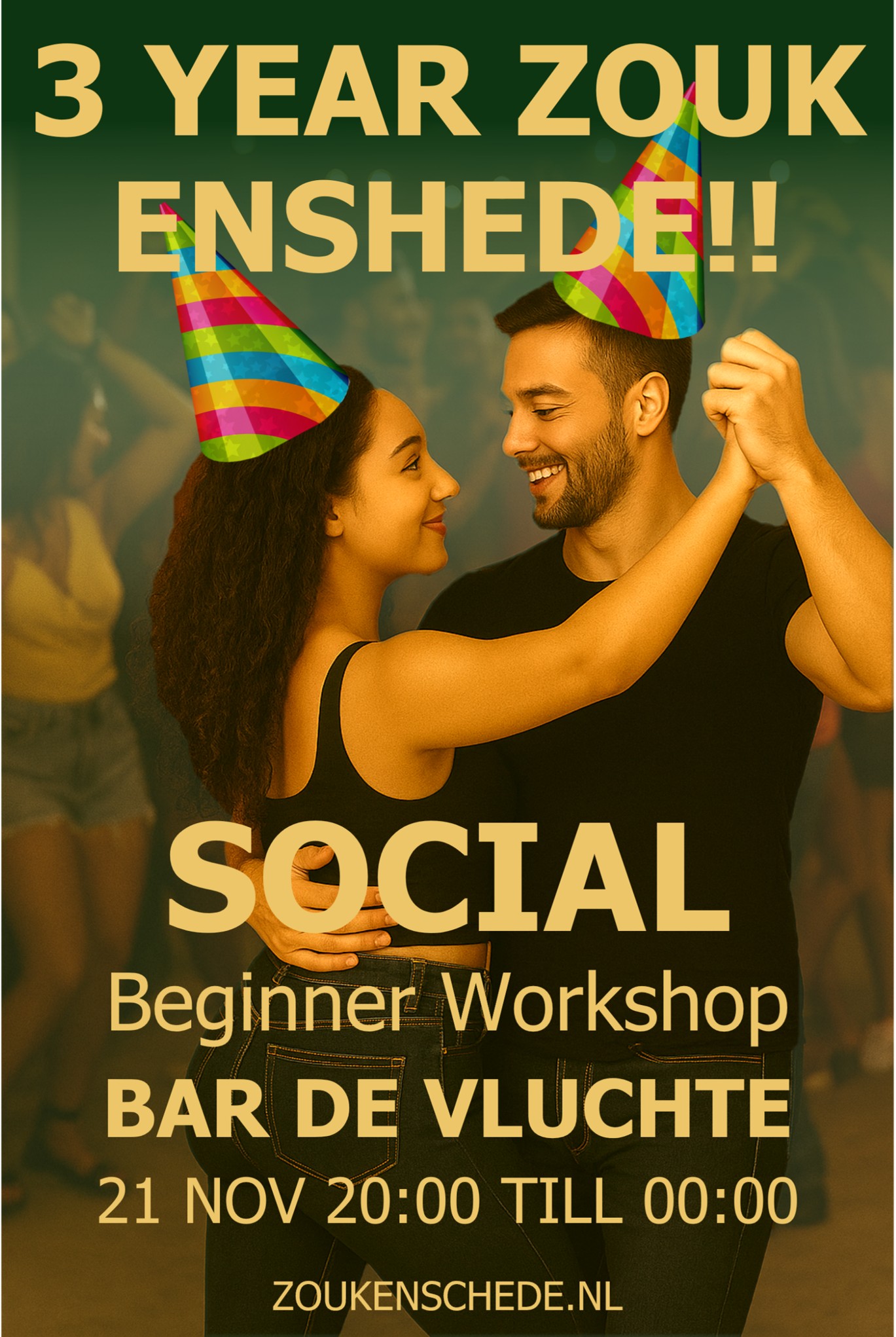 Brazilian Zouk Enschede Social and Workshop NOV