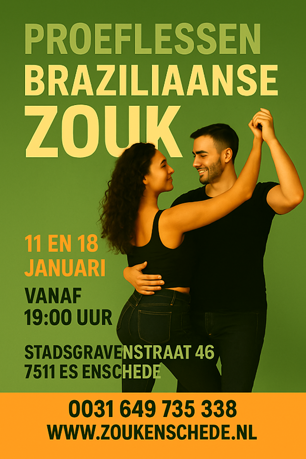Proeflessen Braziliaanse Zouk Enschede