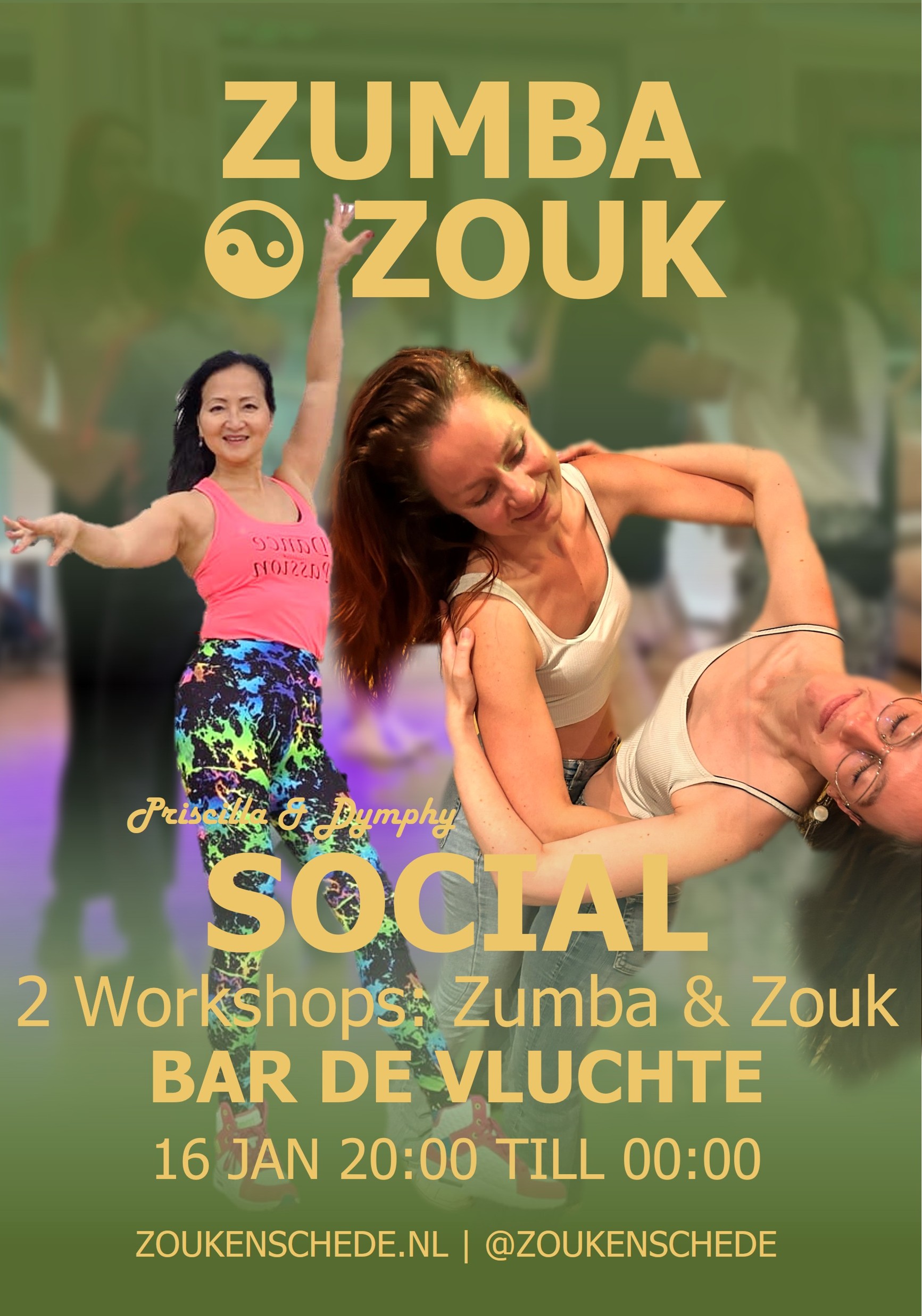 zumba zouk dansen in twente