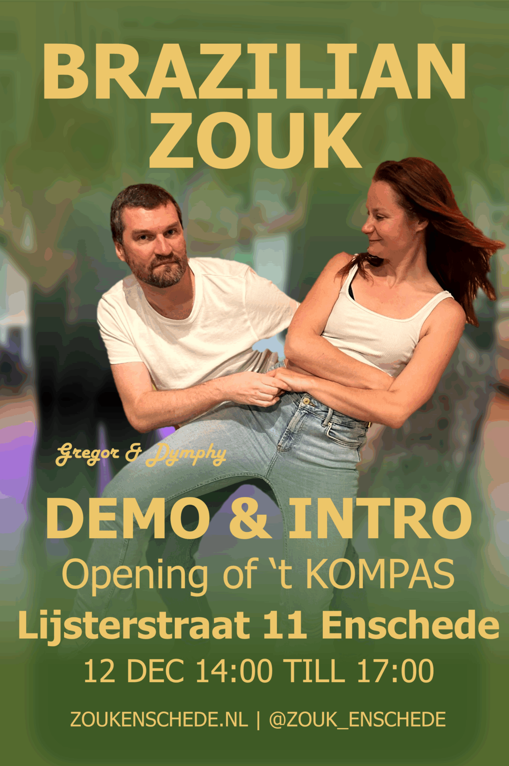 Dansen in het kompas Feestelijke opening